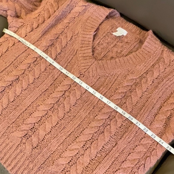 West of Melrose mauve sweater - Picture 5 of 6